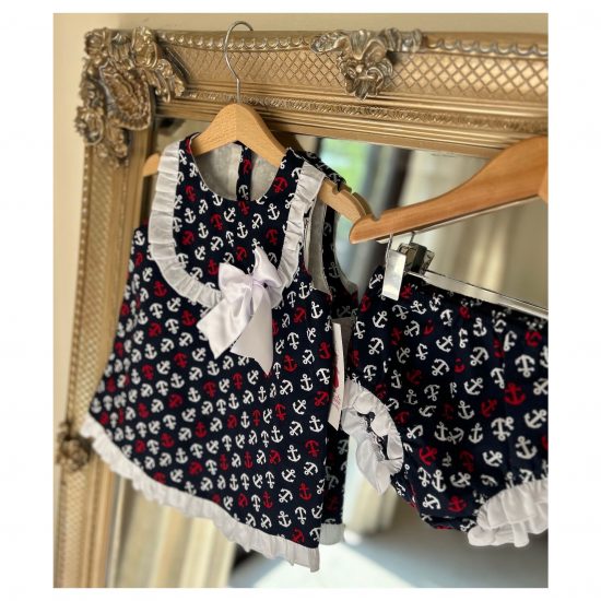 RB Summer Sailor A-Line Dress