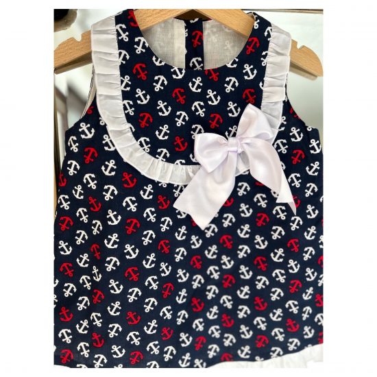 RB Summer Sailor A-Line Dress - Image 2