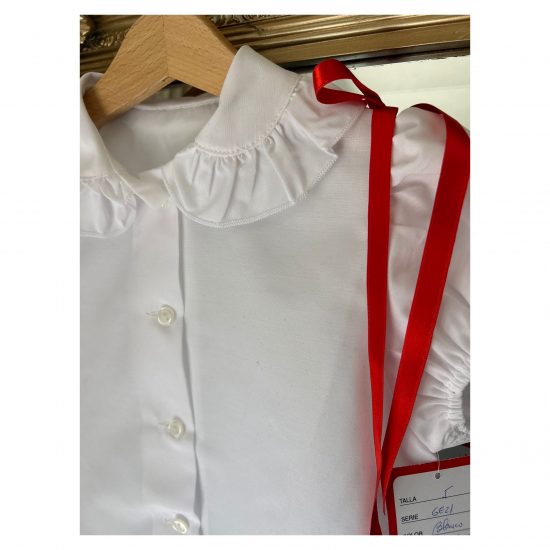 RB School White Blouse - Image 2